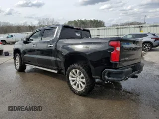 2019 Chevrolet Silverado 1500 High Country with VIN 1GCUYHEL9KZ267244, listed as a Copart auction lot 46989495 with 93,018 mi miles and Salvage Title. Bid and sale history available at carsss.com. Image 2.