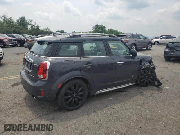 2019 MINI Countryman Cooper S with VIN WMZYT5C57K3E62624, listed as a Copart auction lot 59481905 with 98,182 mi miles and Salvage title. Bid and sale history available at DreamBid. Image 3.