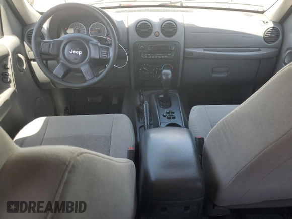 2005 Jeep Liberty Sport with VIN 1J8GL48K75W533267, listed as a Copart auction lot 55229435 with 154,305 mi miles and Salvage Title. Bid and sale history available at DreamBid. Image 8.