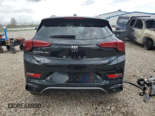 2025 Buick Encore GX Sport Touring with VIN KL4AMESL4SB156816, listed as a Copart auction lot 55428645 with 4 mi miles and Salvage title. Bid and sale history available at DreamBid. Image 6.