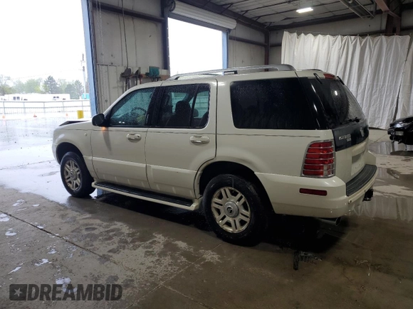 2004 Mercury Mountaineer Convenience z VIN 4M2DU86W04ZJ06749, wystawiony jako Copart lot #55472605 z przebiegiem 122 596 mil mil oraz Szkoda całkowita • Salvage title. Historia ofert i sprzedaży dostępna na DreamBid. Obrazek 2.