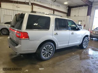2015 Lincoln Navigator with VIN 5LMJJ2JT4FEJ01231, listed as a Copart auction lot 42377945 with 111,200 mi miles and Salvage Title. Bid and sale history available at carsss.com. Image 3.