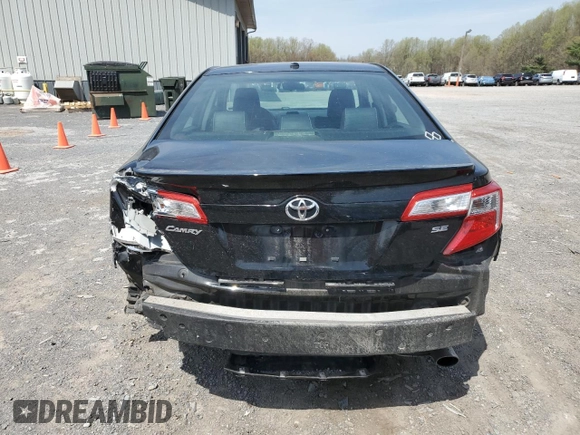 2012 Toyota Camry L with VIN 4T1BF1FK3CU172585, listed as a Copart auction lot 53835745 with 144,690 mi miles and Salvage Title. Bid and sale history available at DreamBid. Image 6.