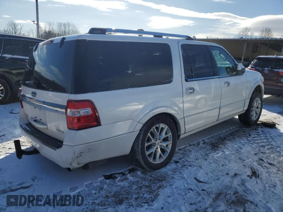 2017 Ford Expedition EL Limited with VIN 1FMJK2AT1HEA24756, listed as a Copart auction lot 45919615 with 175,900 mi miles and Salvage Title. Bid and sale history available at carsss.com. Image 3.