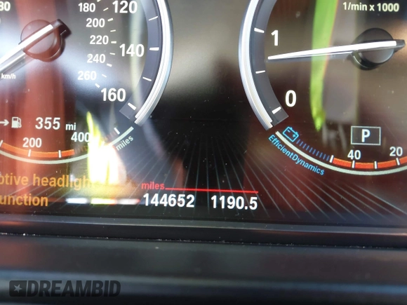2014 BMW 5 Series 535d with VIN WBAXA5C51ED689365, listed as a IAAI auction lot 41852062 with 144,652 mi miles and . Bid and sale history available at carsss.com. Image 15.