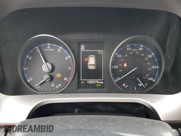 2018 Toyota RAV4 XLE with VIN JTMWFREV3JJ729302, listed as a Copart auction lot 49823765 with 100,576 mi miles and Salvage Title. Bid and sale history available at DreamBid. Image 9.