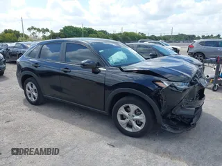 2023 Honda HR-V LX with VIN 3CZRZ1H33PM723800, listed as a IAAI auction lot 42108152 with 32,409 mi miles and . Bid and sale history available at DreamBid. Image 1.