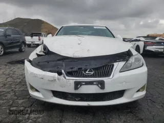 2010 Lexus IS 250 with VIN JTHBF5C26A5107557, listed as a Copart auction lot 54935835 with 133,132 mi miles and Salvage title. Bid and sale history available at DreamBid. Image 5.
