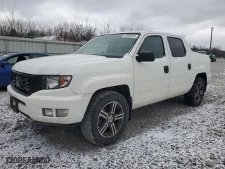 2013 Honda Ridgeline Sport with VIN 5FPYK1F75DB013672, listed as a Copart auction lot 47930245 with 175,093 mi miles and Salvage Title. Bid and sale history available at carsss.com. Image 1.