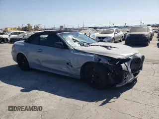 2023 BMW 4 Series M440i with VIN WBA53AT04PCL19583, listed as a Copart auction lot 69123974 with 29,341 mi miles and Salvage Title. Bid and sale history available at DreamBid. Image 4.