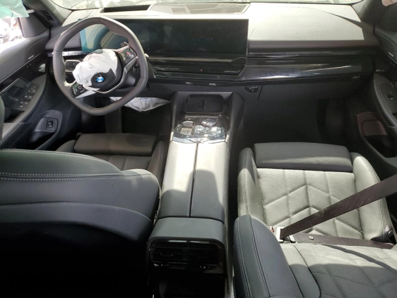2025 BMW 5 Series 530i with VIN WBA43FJ08SCT20627, listed as a Copart auction lot 88988775 with 0 mi miles and Non Repairable. Bid and sale history available at carsss.com. Image 8.