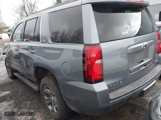2018 Chevrolet Tahoe LT with VIN 1GNSKBKC4JR183090, listed as a IAAI auction lot 41427881 with 114,031 mi miles. Bid and sale history available at carsss.com. Image 3.