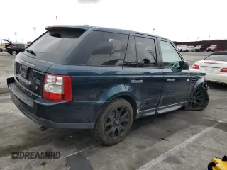 2009 Land Rover Range Rover Sport HSE z VIN SALSK254X9A197575, wystawiony jako Copart lot #56065305 z przebiegiem 127 760 mil mil oraz Szkoda całkowita • Salvage title. Historia ofert i sprzedaży dostępna na DreamBid. Obrazek 3.