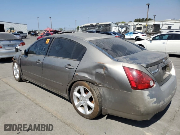 2004 Nissan Maxima SE with VIN 1N4BA41E64C863256, listed as a Copart auction lot 61951094 with 0 mi miles and Salvage Title. Bid and sale history available at carsss.com. Image 2.