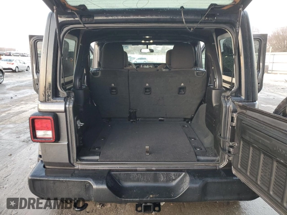 2022 Jeep Wrangler Unlimited Sport S with VIN 1C4HJXDN8NW160288, listed as a Copart auction lot 41671555 with 67,045 mi miles and Salvage title. Bid and sale history available at DreamBid. Image 13.