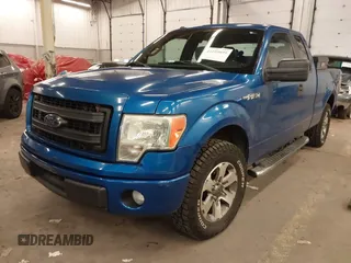 2014 Ford F-150 XL with VIN 1FTFX1CF3EFA38757, listed as a IAAI auction lot 41699899 with 174,214 mi miles. Bid and sale history available at carsss.com. Image 18.