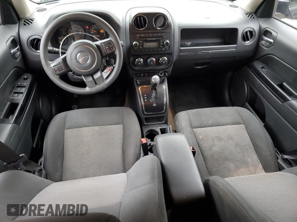 2017 Jeep Patriot Sport with VIN 1C4NJRBB1HD143808, listed as a Copart auction lot 58302235 with 136,123 mi miles and Salvage title. Bid and sale history available at DreamBid. Image 8.