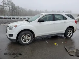 2016 Chevrolet Equinox LS with VIN 2GNFLEEK2G6311981, listed as a Copart auction lot 47695575 with 169,833 mi miles and Salvage Title. Bid and sale history available at carsss.com. Image 1.