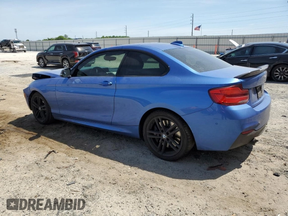 2018 BMW 2 Series M240i with VIN WBA2J5C59JVC07047, listed as a Copart auction lot 51164664 with 102,831 mi miles. Bid and sale history available at carsss.com. Image 2.