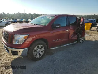 2019 Nissan Titan SV with VIN 1N6AA1E60KN523879, listed as a Copart auction lot 72764734 with 69,629 mi miles and Salvage title. Bid and sale history available at DreamBid. Image 1.