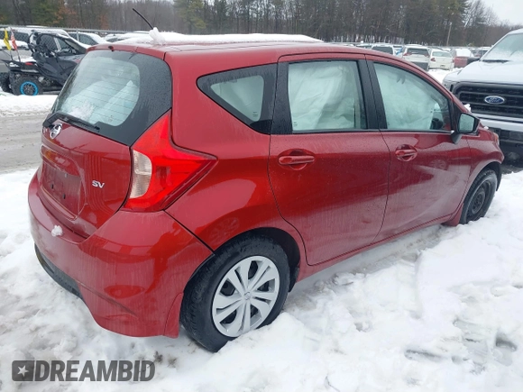 2018 Nissan Note SV with VIN 3N1CE2CP0JL355860, listed as a IAAI auction lot 41566071 with 45,835 mi miles and . Bid and sale history available at DreamBid. Image 4.
