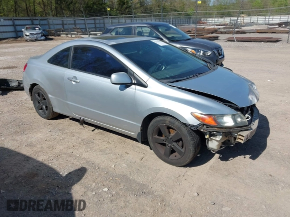 2007 Honda Civic Cpe EX with VIN 2HGFG128X7H547623, listed as a IAAI auction lot 42033010 with 228,518 mi miles. Bid and sale history available at carsss.com. Image 1.