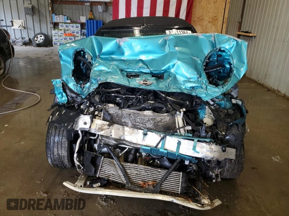 2018 MINI Convertible Cooper S with VIN WMWWG9C54J3E38618, listed as a Copart auction lot 81411364 with 0 mi miles and Salvage Title. Bid and sale history available at carsss.com. Image 5.
