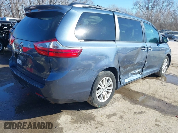 2017 Toyota Sienna XLE Auto Access Seat with VIN 5TDYZ3DCXHS814910, listed as a IAAI auction lot 41700845 with 110,701 mi miles and . Bid and sale history available at DreamBid. Image 4.
