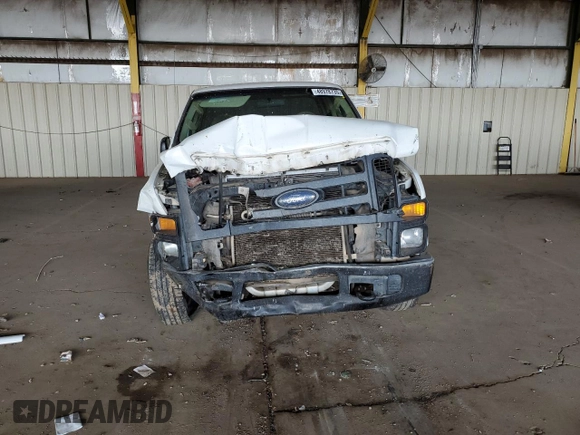 2008 Ford Super Duty F-250 SRW XL with VIN 1FTSX20Y68ED45859, listed as a Copart auction lot 48978735 with 438,078 mi miles and Salvage Title. Bid and sale history available at carsss.com. Image 5.
