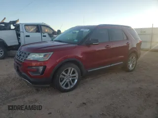 2016 Ford Explorer XLT with VIN 1FM5K7D80GGA56218, listed as a Copart auction lot 81606454 with 78,192 mi miles and Clean Title. Bid and sale history available at carsss.com. Image 1.