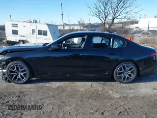2024 BMW i5 eDrive40 with VIN WBY33FK00RCP37858, listed as a IAAI auction lot 41016747 with Not provided miles and . Bid and sale history available at DreamBid. Image 14.