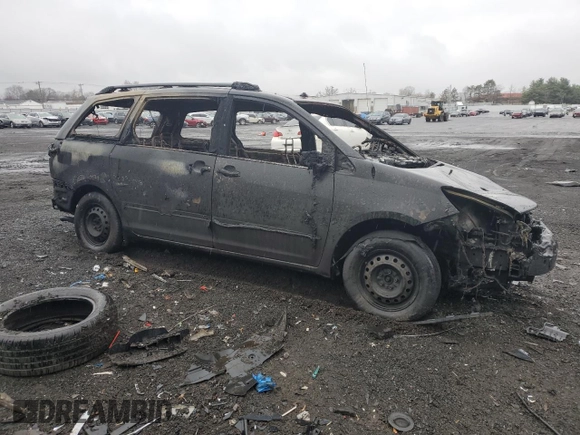 2010 Toyota Sienna CE with VIN 5TDKK4CC2AS319043, listed as a Copart auction lot 46278475 with Not Provided miles and Non Repairable. Bid and sale history available at DreamBid. Image 4.