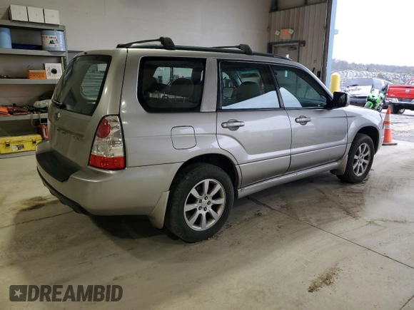 2007 Subaru Forester X w/Premium Pkg with VIN JF1SG65617H727721, listed as a Copart auction lot 49482855 with 141,532 mi miles and Salvage Title. Bid and sale history available at carsss.com. Image 3.