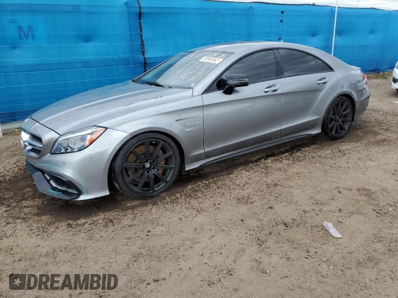 2015 Mercedes-Benz CLS-Class CLS 63 AMG S-Model with VIN WDDLJ7GB2FA155636, listed as a Copart auction lot 58945682 with 93,396 mi miles. Bid and sale history available at carsss.com. Image 2.