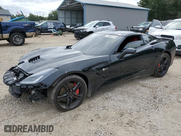 2016 Chevrolet Corvette 2LT with VIN 1G1YD2D7XG5117049, listed as a Copart auction lot 69628113 with 57,313 mi miles. Bid and sale history available at carsss.com. Image 1.