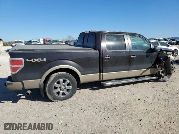 2013 Ford F-150 XL with VIN 1FTFW1ET1DKD37465, listed as a Copart auction lot 42549535 with 173,394 mi miles and Salvage Title. Bid and sale history available at carsss.com. Image 3.