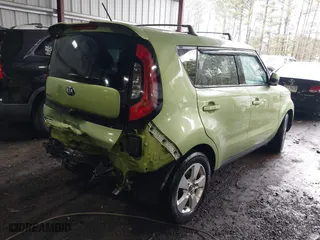 2017 Kia Soul with VIN KNDJN2A26H7882523, listed as a IAAI auction lot 41686290 with 56,492 mi miles. Bid and sale history available at carsss.com. Image 4.