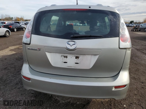 2007 Mazda 5 with VIN JM1CR193770157301, listed as a Copart auction lot 78605524 with 203,267 mi miles and Clean title. Bid and sale history available at DreamBid. Image 6.