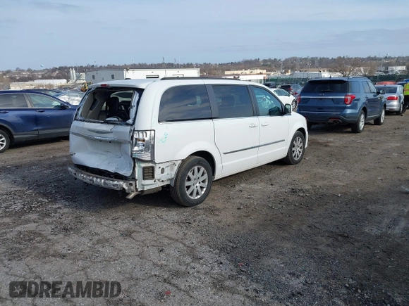 2016 Chrysler Town & Country Touring with VIN 2C4RC1BG8GR205497, listed as a IAAI auction lot 41774882 with 105,159 mi miles. Bid and sale history available at carsss.com. Image 4.
