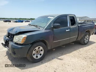 2005 Nissan Titan XE with VIN 1N6BA06AX5N574456, listed as a Copart auction lot 56887925 with 296,253 mi miles and Salvage title. Bid and sale history available at DreamBid. Image 1.