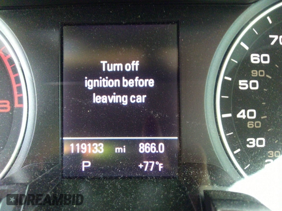2013 Audi A4 Premium Plus with VIN WAUFFAFL9DN020026, listed as a IAAI auction lot 41799876 with 119,133 mi miles. Bid and sale history available at carsss.com. Image 15.