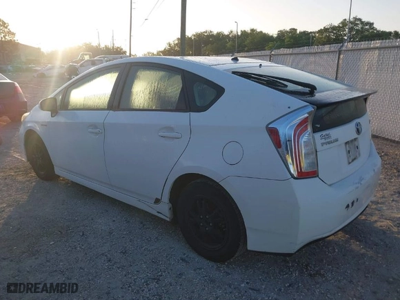 2014 Toyota Prius Four with VIN JTDKN3DU1E1798521, listed as a IAAI auction lot 41976865 with 191,634 mi miles. Bid and sale history available at carsss.com. Image 3.