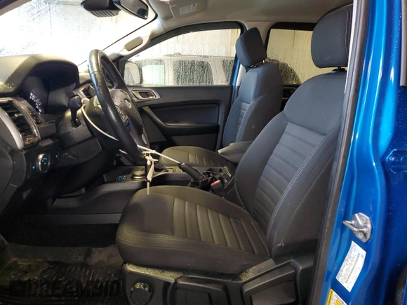 2021 Ford Ranger XL with VIN 1FTER4FH3MLD77703, listed as a Copart auction lot 44117485 with 44,938 mi miles and Salvage Title. Bid and sale history available at carsss.com. Image 7.