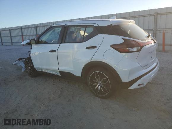 2022 Nissan Kicks S z VIN 3N1CP5BV1NL490430, wystawiony jako Copart lot #84976804 z przebiegiem Nie podano mil oraz Nie do naprawy • Non repairable. Historia ofert i sprzedaży dostępna na DreamBid. Obrazek 2.