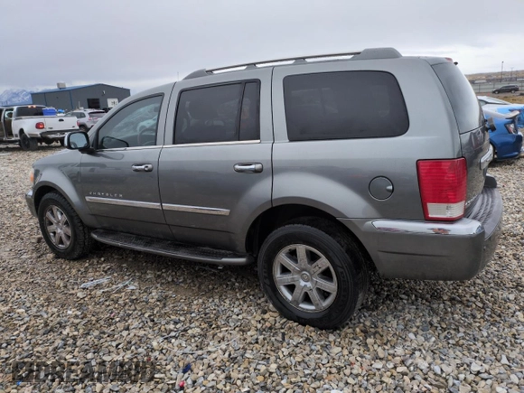 2008 Chrysler Aspen Limited z VIN 1A8HW58N98F122842, wystawiony jako Copart lot #86193384 z przebiegiem 205 049 mil mil oraz Szkoda całkowita • Salvage title. Historia ofert i sprzedaży dostępna na DreamBid. Obrazek 2.