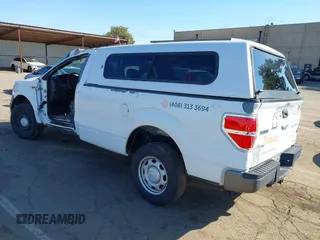 2011 Ford F-150 XL with VIN 1FTMF1CM8BKD90163, listed as a IAAI auction lot 41605238 with Not Provided miles. Bid and sale history available at carsss.com. Image 3.