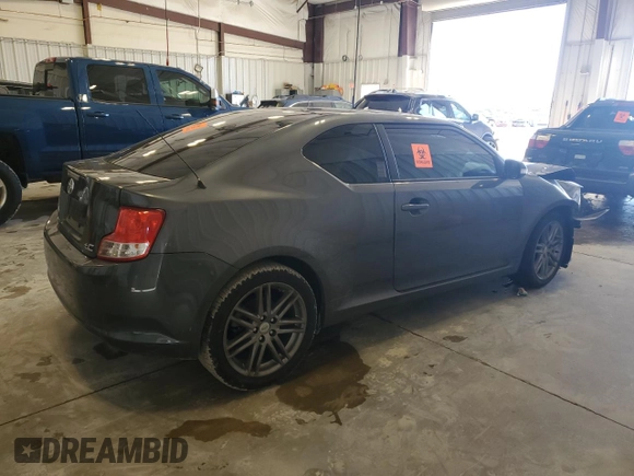 2013 Scion tC with VIN JTKJF5C76D3060385, listed as a Copart auction lot 50183935 with 186,886 mi miles and Salvage Title. Bid and sale history available at carsss.com. Image 3.