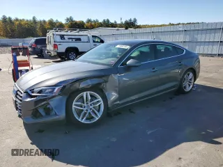 2019 Audi A5 Sportback Premium Plus with VIN WAUBNCF52KA022929, listed as a Copart auction lot 75906104 with 73,830 mi miles and Salvage Title. Bid and sale history available at carsss.com. Image 1.