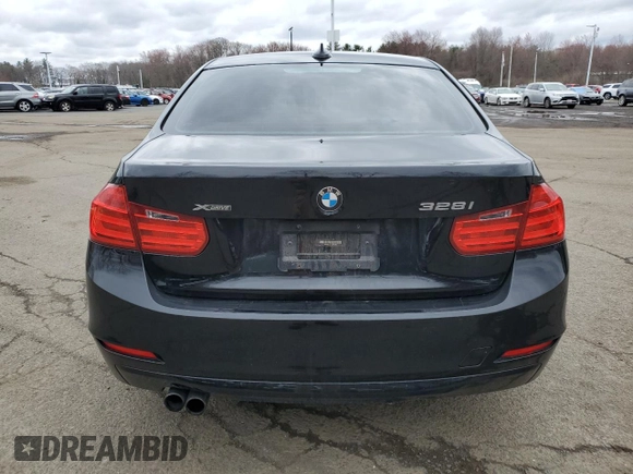 2013 BMW 3 Series 328i xDrive with VIN WBA3B3C51DJ976382, listed as a Copart auction lot 52262085 with 110,432 mi miles and Salvage title. Bid and sale history available at DreamBid. Image 6.