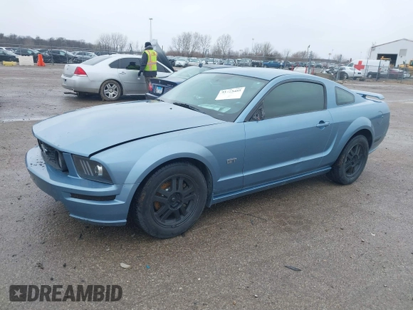 2005 Ford Mustang GT Deluxe with VIN 1ZVFT82H455116103, listed as a IAAI auction lot 41725405 with 108,928 mi miles and . Bid and sale history available at DreamBid. Image 17.